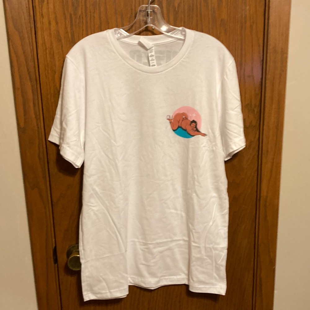 Lizzo white t-shirt